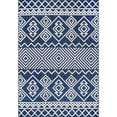 thumbnail image 3 of nuLOOM Celine Aztec Indoor/Outdoor Area Rug, 6' 7" x 9', Celine Blue, 3 of 6