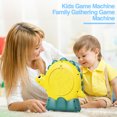 thumbnail image 1 of Lubelski Game Machine Arcade Game Machine Cartoon Dinosaur Spaceship Shape Marble Games Electronic Pinball Machine Handheld Games Toy, 1 of 8