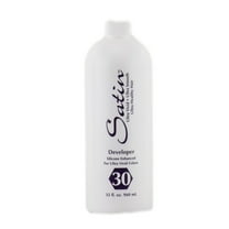 Satin Developer 30 Volume - Silicone Enhanced For Ultra Vivid Color (32 oz)