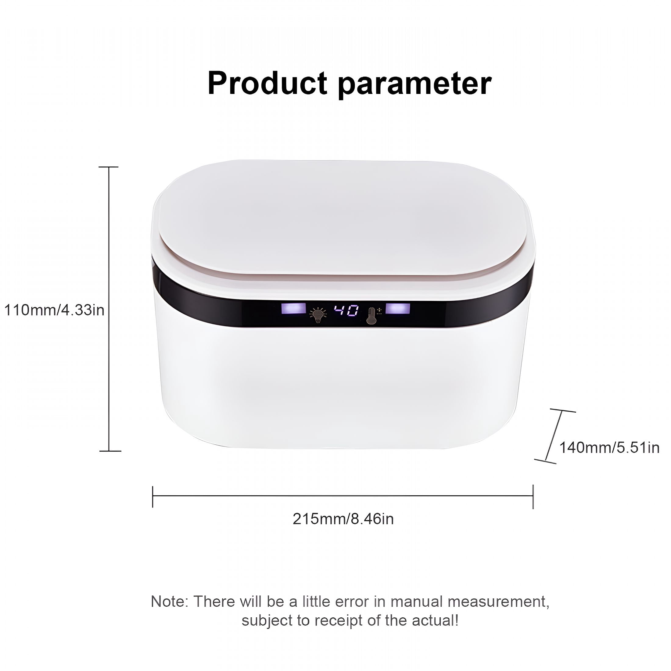 XIRQI 2026 New Baby Wipe Warmer and Wet Wipes Dispenser Large Capacity Wipes Warmer for Babies with Night Light 3 Level Temperature
