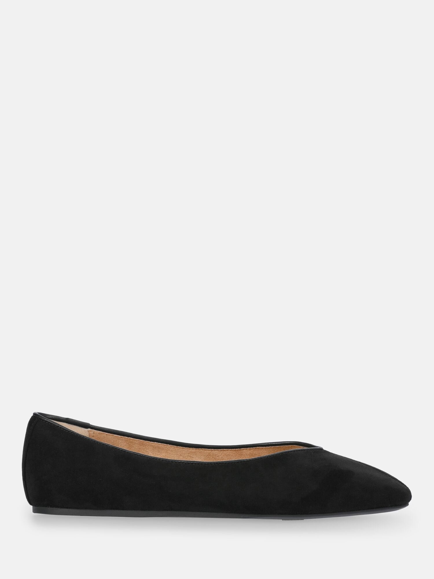 Scenario Women's Faux Suede Ballet Flats