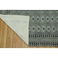 thumbnail image 5 of Casavani Handwoven Black Cotton Dhurrie Hallway Stair Runner Area Rug Home Decor Kilim 4x20 feet, 5 of 5