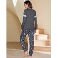 thumbnail image 3 of Ekouaer Maternity Pajama Set Nursing Pjs Women Breastfeeding Pregnancy Postpartum Clothes Long Sleeve Top & Pant with Pockets, 3 of 6