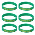 thumbnail image 1 of 6 pulseras deportivas de silicona de estilo rural (Senegal), 1 of 7