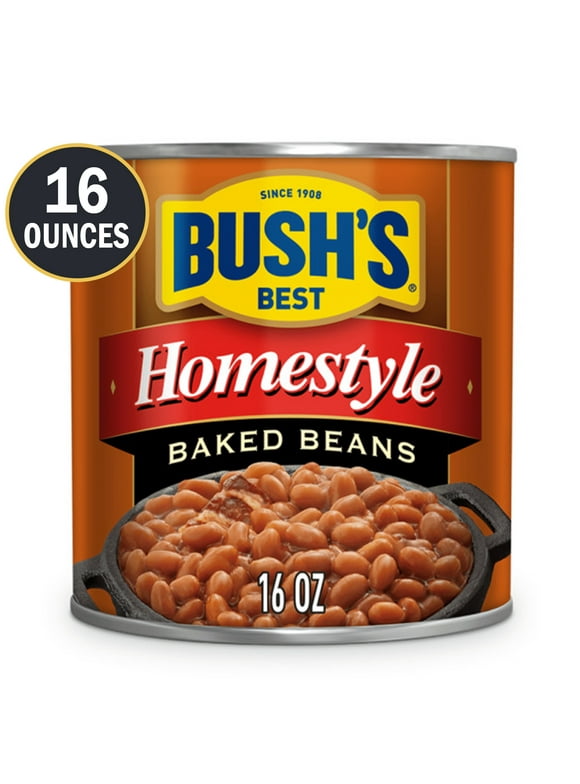 Bush's Homestyle Baked Beans, Canned Beans, 16 oz Can