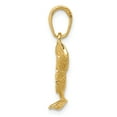 thumbnail image 2 of 14k Yellow Gold Small Fish Charm, 2 of 4