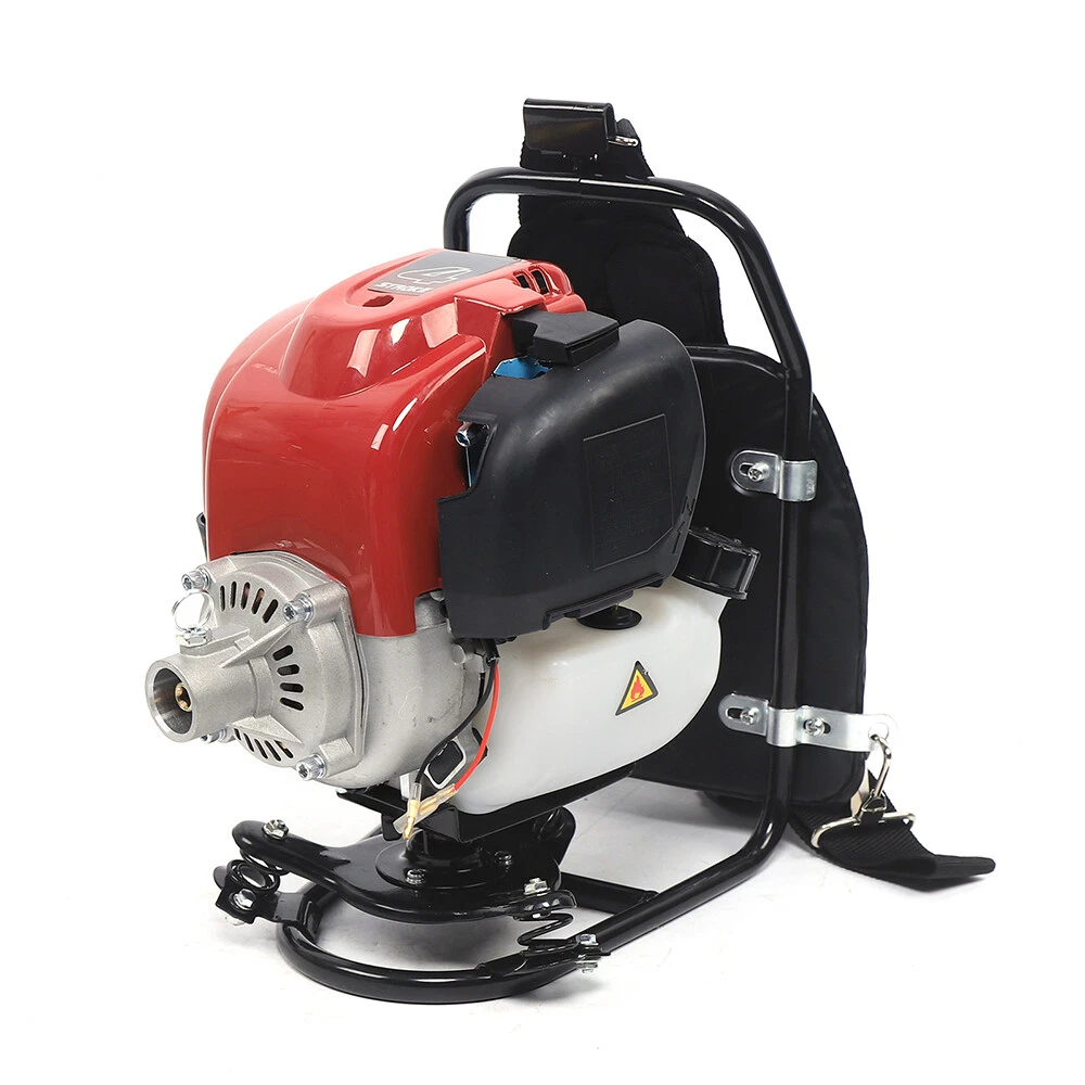 3 in 1 35.4CC 4-Stroke Backpack Gas Garden Brush Cutter Grass Trimmer Lawn Mower
