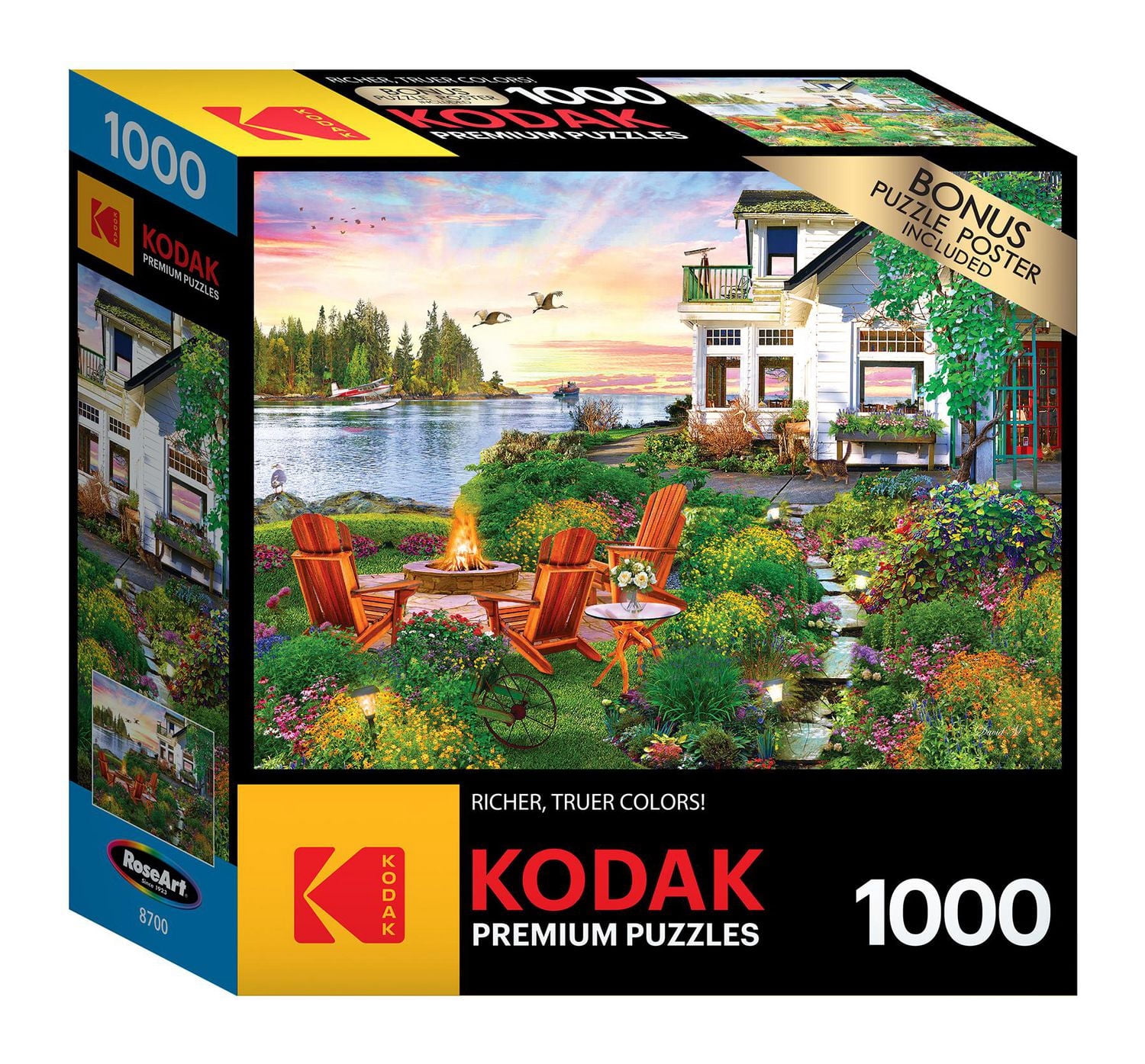 Kodak 1000 Piece Jigsaw Puzzle - Harbor House
