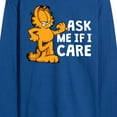 thumbnail image 3 of Garfield - Ask Me If I Care - Men's Long Sleeve T-Shirt, 3 of 5