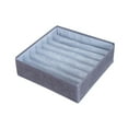 thumbnail image 1 of Underwear Drawer Organizers Divider, Closet Socks Organizer and Storage Boxes for Lingerie, Bra, Undies, 1 of 9