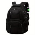 thumbnail image 3 of Sac à Dos Simple et Décontracté à Grande Capacité avec Port de Chargement USB, Sac à Dos pour Ordinateur Portable Convient à un Ordinateur Portable de 17 Po, Sac à Dos de Voyage Résistant à l'Eau, 3 of 5