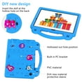 thumbnail image 3 of Dteck DIY Kids Case for Samsung Galaxy Tab A9 Plus 11 Inch (SM-X210/X215/X216/X218) ,Cute Handle EVA with Fourteen Dolls Kids Friendly Case Shockproof Kickstand Cover for Galaxy Tab A9+,Skyblue, 3 of 8
