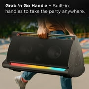 TCL Portable Bluetooth Party Speaker with 340W Powerful Sound, 8 RGB Dynamic Light Shows, 18 Hour Battery, and IPX4 Splash-Proof Rating (NEW 2025) - TP300K