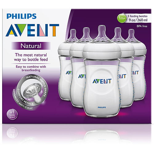 PHILIPS AVENT Classique Fast Flux Tétines 6 mois BABY BOTTLE Feeding BPA Free 2PK 