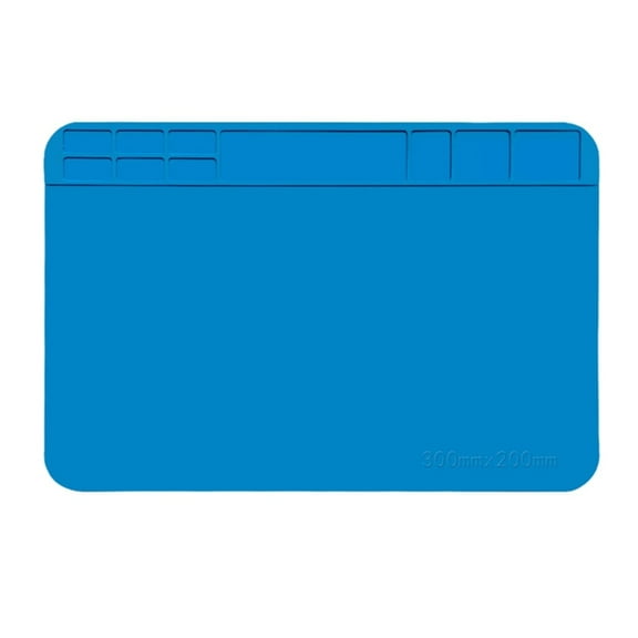 RANMEI Soldering Mat Heat Resistant Work Mat Soldering Station Kit Silicone Repair Pad