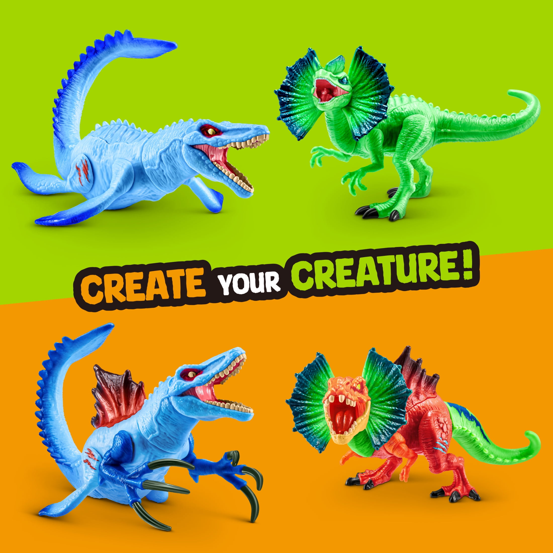 5 Surprise Dino Mix Match (Assorted) Collectible Blind Novelty and Gag Toy for Child by ZURU