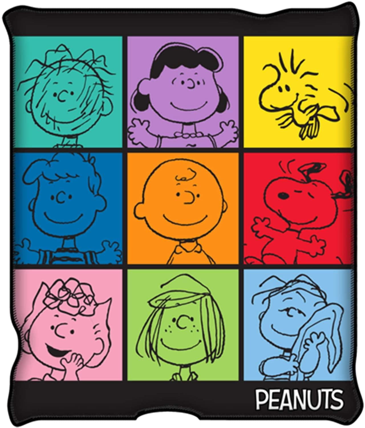 Details about   Charlie Brown Christmas 70th Anniversary Fleece Blanket 