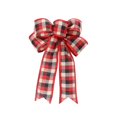 thumbnail image 1 of Huanglei Elegant Bow Hanging Ornament For Festive Holiday And Home Party Décor With Classic Red Green Design, 1 of 3