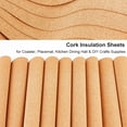 thumbnail image 3 of 30 hojas de corcho para pared, 305 x 155 mm (12 x 6 pulgadas), rectangular, para tablones de anuncios, 1 mm de grosor., 3 of 6