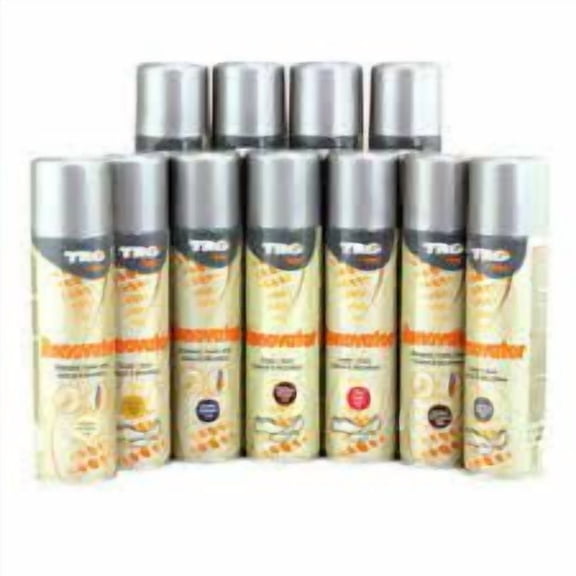 TRG Light Grey 114 Suede Renovator Spray - revives the original color by replacing the natural oils lost from the for suede shoes and nubuck shoes
