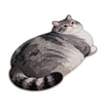 thumbnail image 2 of Cute Cat Shaped Floor Mat – Soft Non-Slip Absorbent Rug for Bathroom, Entryway & Balcony, Fluffy & Easy Clean, 2 of 6