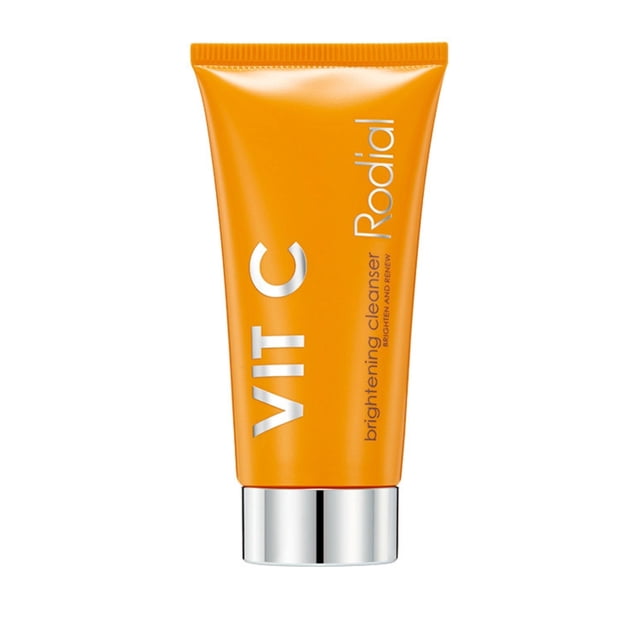 Rodial Vit C Deluxe Brightening Cleanser 0.7fl.oz Limpiador facial intensivo en gel diario con vitamina C y ácidos glicólico y láctico para suavizar las líneas finas Limpiador facial reafirmante y ton