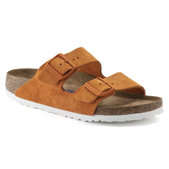 BIRKENSTOCK ARIZONA SOFT FOOTBED Sandals Russet Orange