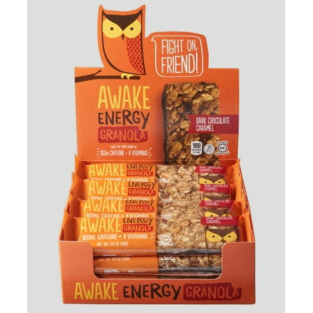 Awake Dark Chocolate Caramel Energy Granola Bars Review Awake Dark Chocolate Caramel Energy Granola Bars Review