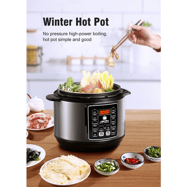 Smart Electric Hot Pot & Food Steamer