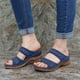 thumbnail image 1 of Sandalias de mujer de PU artificiales con boca de pez de verano, zapatos de mujer de tacón Extra transpirables ilimitados, 1 of 6