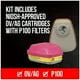 thumbnail image 4 of Respirador semifacial 3M Pro-Series azul talla M P100, 4 of 8