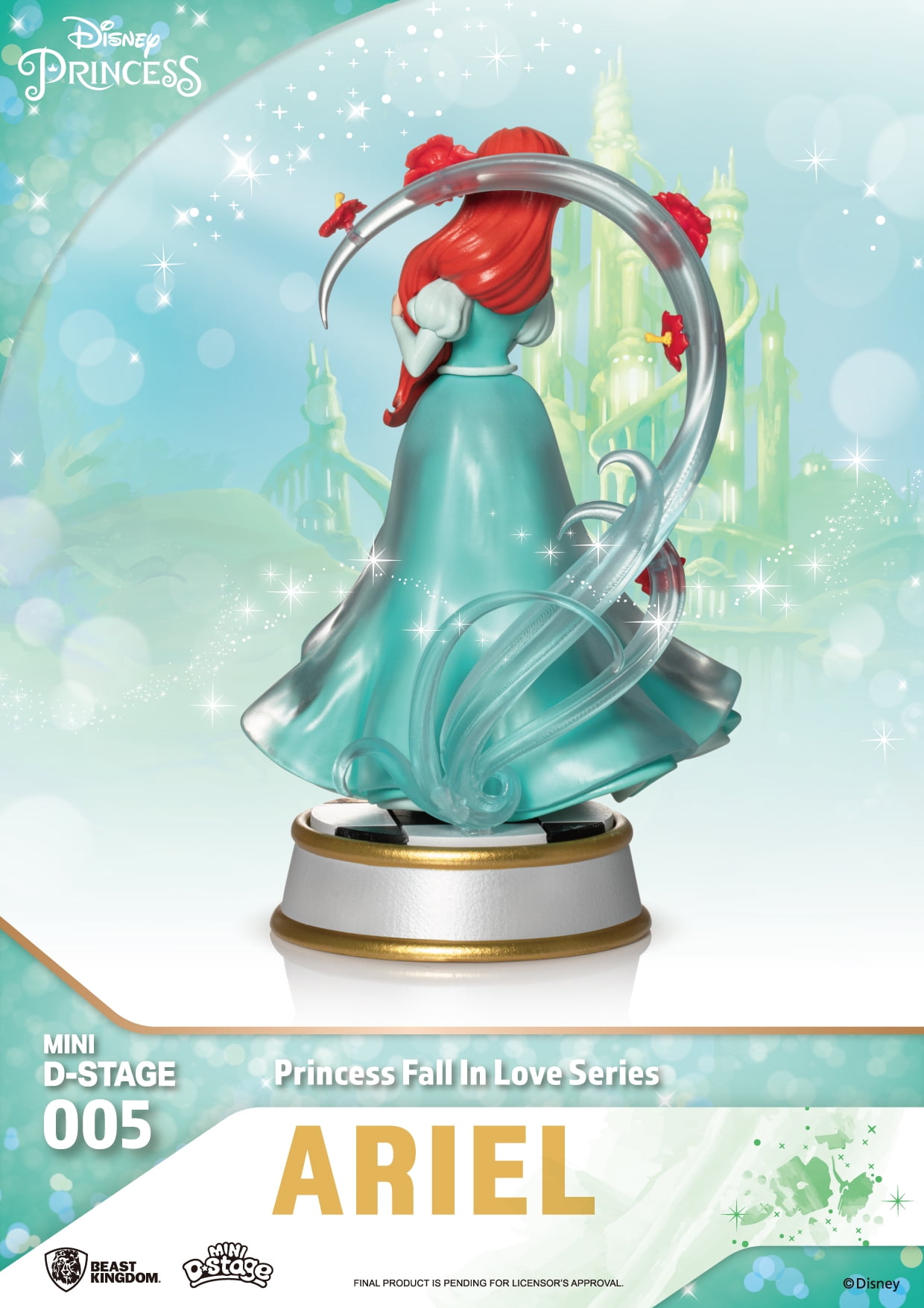 Princess Fall In Love Series-Ariel (Mini Diorama Stage)