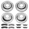 thumbnail image 6 of VEVOR Front and Rear Brake Kit Compatible with 2012-2020 Ford F-150(MPB Only), Drilled and Slotted Brake Rotors Ceramic Brake Pads Replacement, 13.8" Front Rotors 13.7" Rear Rotors, 6 of 9