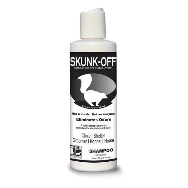 Skunk Off Shampoo Safe Gentle Pet Formula Neutralize Odors Choose 8 oz