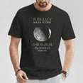 thumbnail image 2 of Total Solar Eclipse 2024 Graphic Tee – 04 Evansville Indiana Cotton T-Shirt for Adults, Astronomy Event Souvenir Outfit, Size 3XL, Color Black, 2 of 4