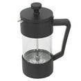 thumbnail image 2 of Cafetera De Prensa Francesa, Tetera Con Filtro De Malla 120 Para Preparar Té, Leche Hirviendo, Color Negro, 2 of 7