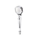 thumbnail image 1 of Ounissouiy Cabezal de ducha de mano con filtro Cabezal de ducha de baño Pulverizador ajustable Desmontable Lavable Boquilla a prueba de fugas para el hogar Juegos de accesorios de baño Plata Ounissouiy HA066964-02, 1 of 6