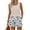 Khaki, variant on 2 Piece Sets for Women Sleeveless Square Neck Striped Plaid Print Tank Top Shorts Set with Pockets, Summer Two Piece Outfit Lounge Matching Beach Set,Pink 3XL