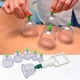 thumbnail image 1 of Fiudx Ventosas En Masaje con Ventosas, Kite In Hiyama En Plástico Transparente, Alivia El Dolor Corporal y Elimina La Celulitis, Uso Doméstico (6 Tamaños Incluidos), 1 of 7