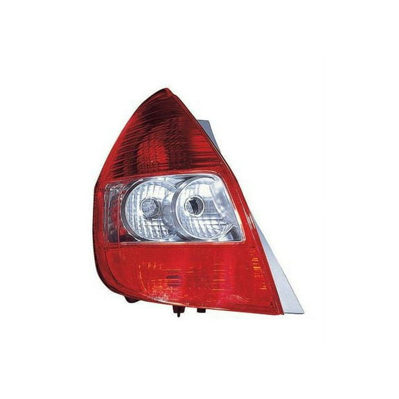 Left Driver Side Tail Light Assembly - Compatible with 2007 - 2008 Honda Fit
