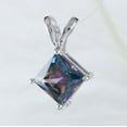 thumbnail image 4 of Beautiful Hawaiian Rainbow Mystic Topaz Necklace, Sterling Silver Rainbow Topaz Pendant, N8955 Birthday Anniversary Mom Gift, 4 of 4