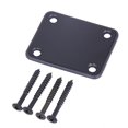 thumbnail image 1 of Miangastore Electric Guitar Neck Plate with Screws for Guitar Precision Replacement (Chrome Color), 1 of 5