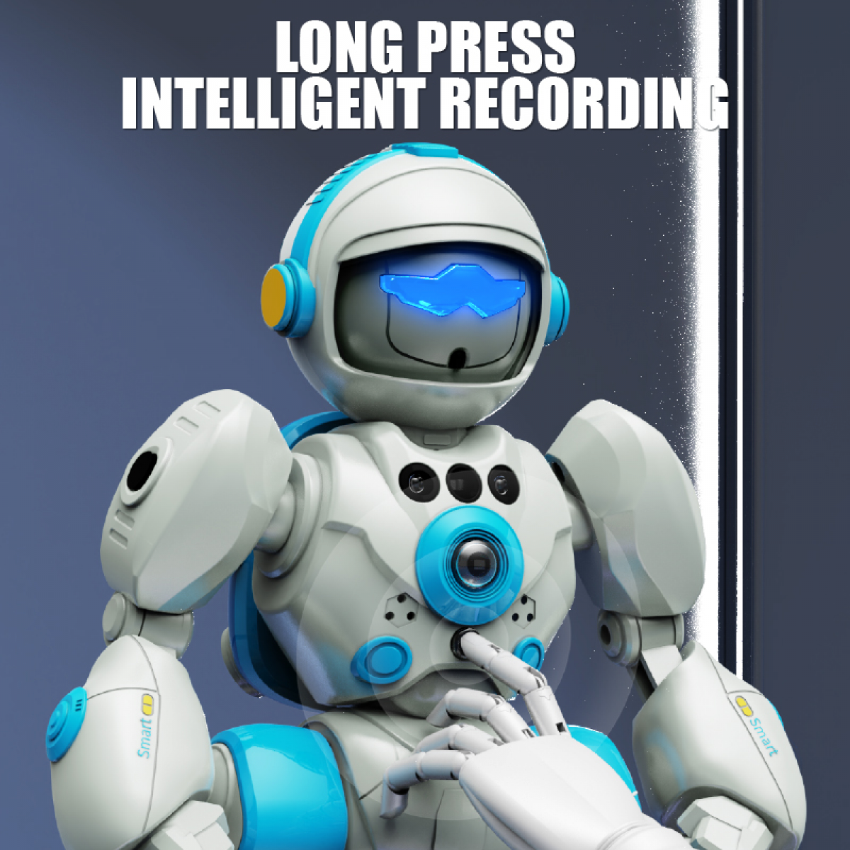 RC Robot Toys for Kids with Unique Voice, Gesture Control Interactive Robotic for Age 3+ Gifts(Gray)