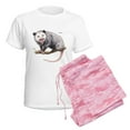 thumbnail image 6 of CafePress - Opossum Possum Animal Women's Light Pajamas - Women's Short Sleeve Print T-Shirt and Pants Light Cotton Pajama Set, 6 of 7