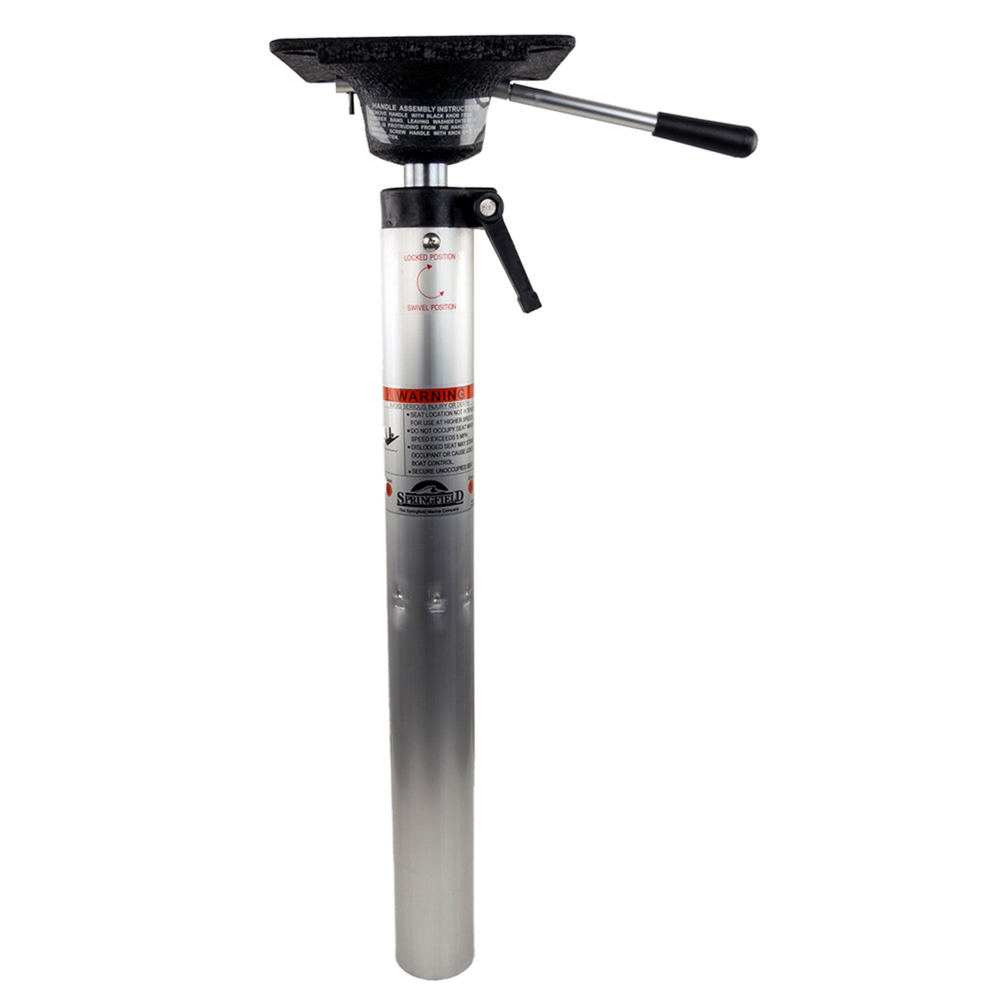 Springfield Plug-In 2-3/8" Power-Rise Locking Air-Ride Pedestal