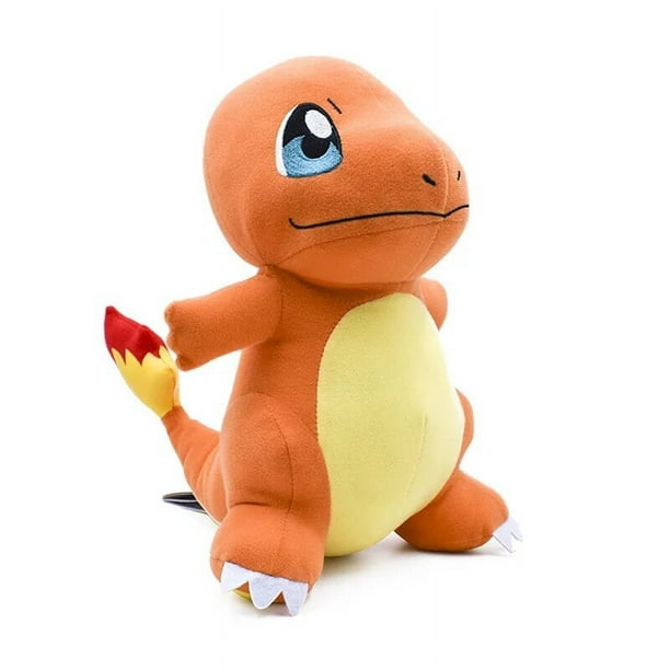 Pokemon-Charizard de evolución de pie, 27-33CM, tumbado para una siesta, Charmander para adultos y niños, juguete ornamental, regalos de cumpleaños