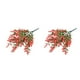 thumbnail image 4 of Inteprter Elegant And Realistic Flowers For And Fake A Flowers Outdoor Artificial Fake Flowers Use Artificial Artificial rojo brillante 2piezas, 4 of 6