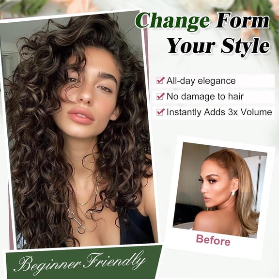 WEIF-Clip in Hair Extensions, 4PCS 16 inch Curly Hair Extensions Short Soft Natural Hairpiece Lace Weft Curly Wave Clip Ins Extensions Invisible for Women,Natura Off Brown