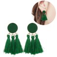 thumbnail image 4 of Boucles d'Oreilles pour Femmes Style Boho à Pampilles Charmantes Bijoux, 4 of 6