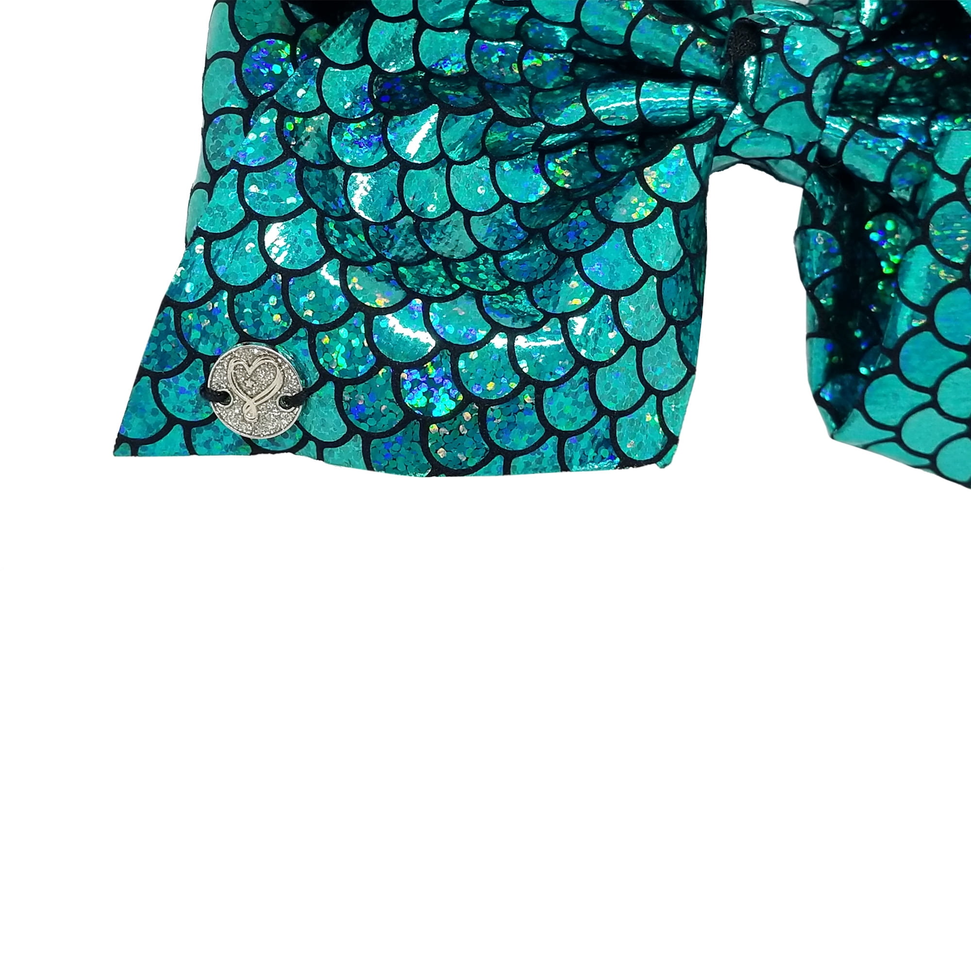 Nickelodeon Jojo Siwa signature Mermaid Turquoise Hair Bow